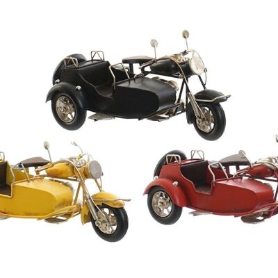 METAL DECORATION VEHICLE 20X12X11 SIDECAR 3 SURT. MO159273