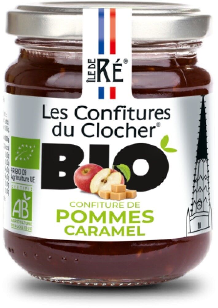 Preparazione di mele caramellate Fleur de Sel BIOLOGICHE