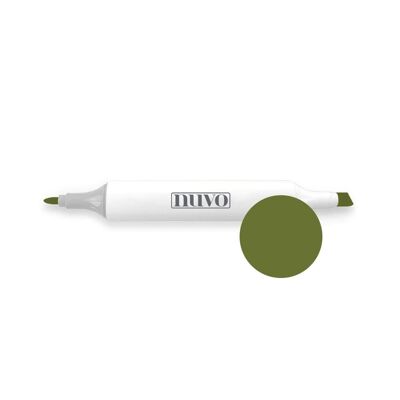 Nuvo - Collection de stylos marqueurs simples - Mousse de bois sauvage - 420N
