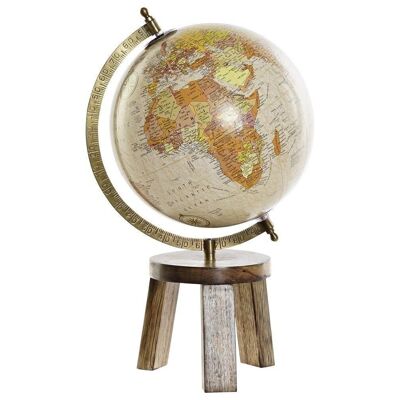 GLOBE METAL HANDLE 22X22X39 BALL 20CM. DH185432