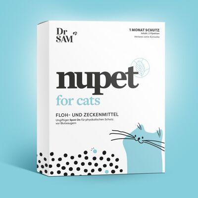 Nupet Cat - Spot On contra las garrapatas