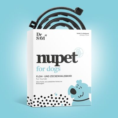 Nupet dog - collar against ticks