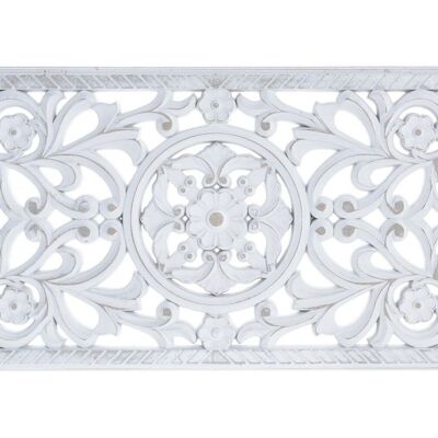 WALL DECORATION MDF 60X1,5X30 DECAPE WHITE DP195123