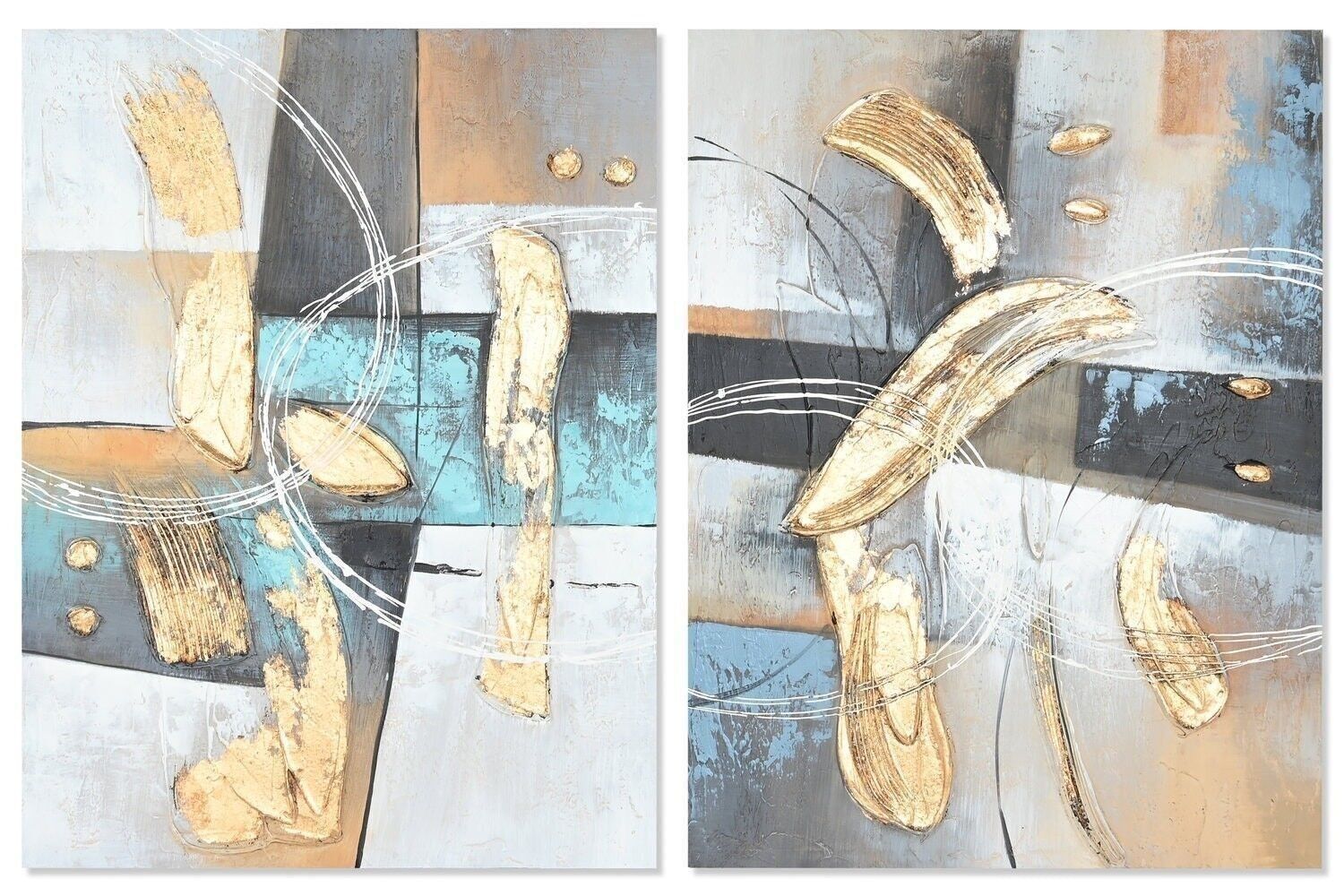 CUADRO LIENZO MDF 60X2,8X80 ABSTRACTO 2 SURT. CU204598