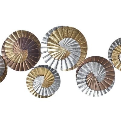 DECORACION PARED METAL 104X4,5X43 ESPIRAL DP195913