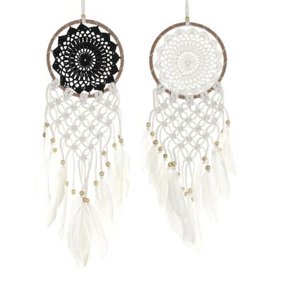 ATRAPASUEÑOS ALGODON 16,5X2X65 PLUMAS 2 SURT. DH185825