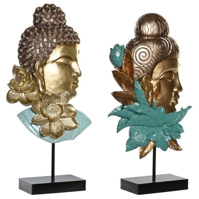 METALLHARZFIGUR 22X8X42,5 BUDDHA 2 SORTIMENT. FD205577