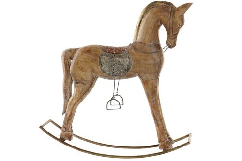 FIGURA MANGO METAL 61,5X13,5X62 CABALLO FD185896