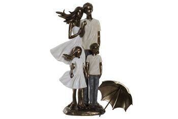 FIGURINE EN RÉSINE 11X9X32 FAMILLE 2 ASSORTIMENT. RF181338 4