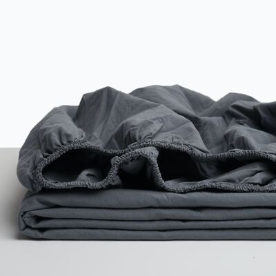 Fitted sheet Gray