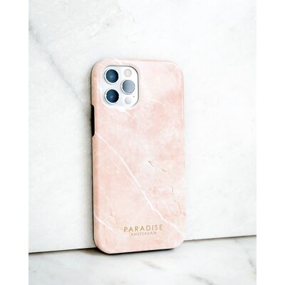 Funda para teléfono Mineral Peach - iPhone 12 Mini (BRILLANTE)