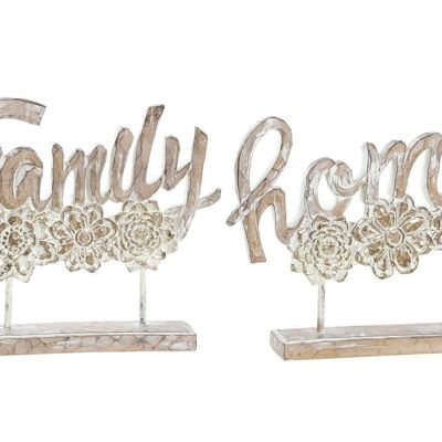 RESIN DECORATION 25.5X5X21.5 FAMILY HOME 2 SURT. DH190736