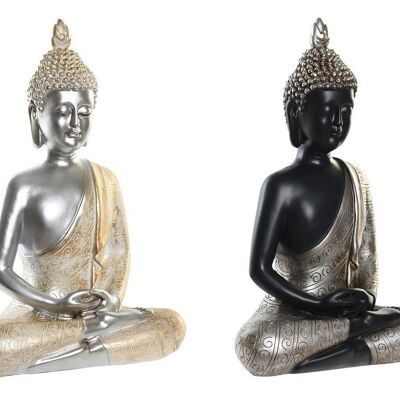 HARZFIGUR 26X15X40 BUDDHA 2 SORTIERT. FD202643