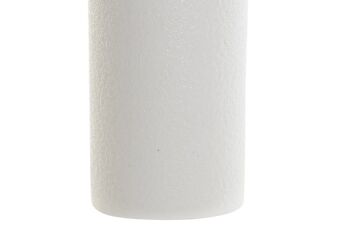 VASE CERAMIQUE 9,5X8X20 BLANC LD191281 3