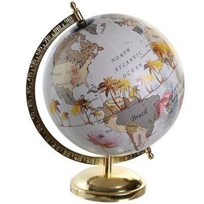 GLOBE TERRAQUEO PVC ALUMINIUM 23X20X28 MEHRFARBIG DH205563