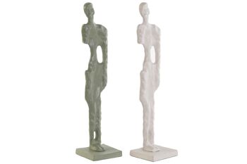 FIGURE EN ALUMINIUM 9X9X40 BRUT 2 ASSORTIMENTS. LD207437 1