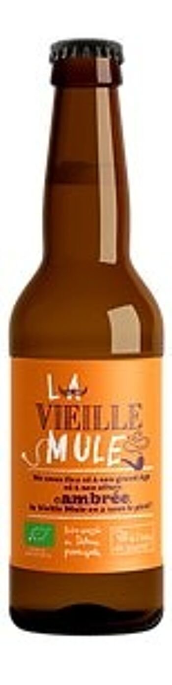 Bière ambrée La vieille Mule 2