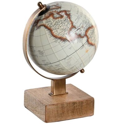 GLOBE TERRAQUEO PVC-GRIFF 14X12X21 BRAUN DH205566