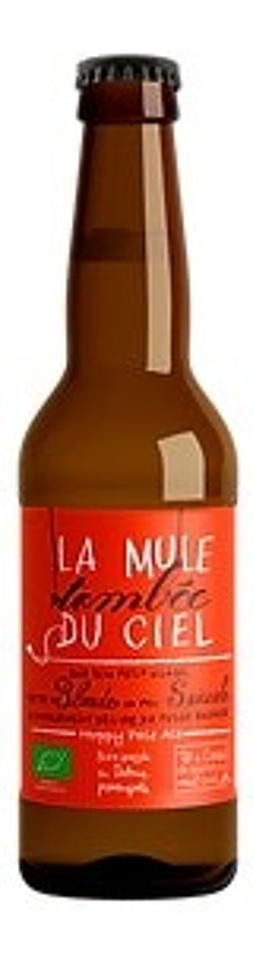 Bière blonde bio la mule tombée du ciel