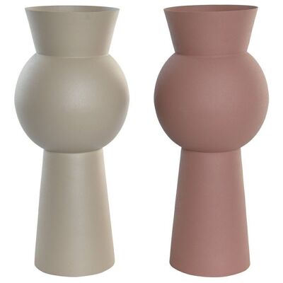 VASE EN FER 17X17X40,5 2 ASSORTIS. JR205214