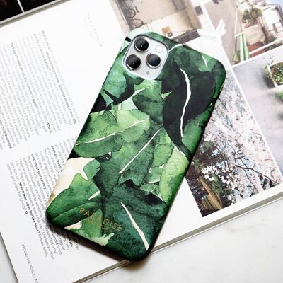 Kauai Leaf phone case - iPhone XR (MATTE)