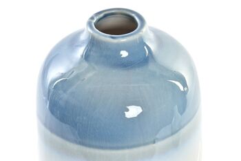 VASE PORCELAINE 12X12X18 BICOLORE JR195070 3