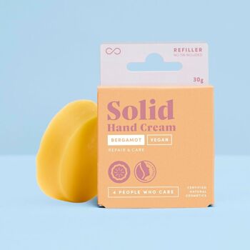 Crème mains solide vegan - Cosmétique bio - sans plastique 8