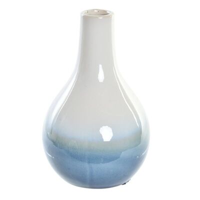 VASE PORCELAINE 13X13X20 BICOLORE JR195071