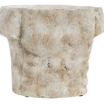 CEMENT PLANTER 19X15X15 LIGHT BROWN TORSO MC193872