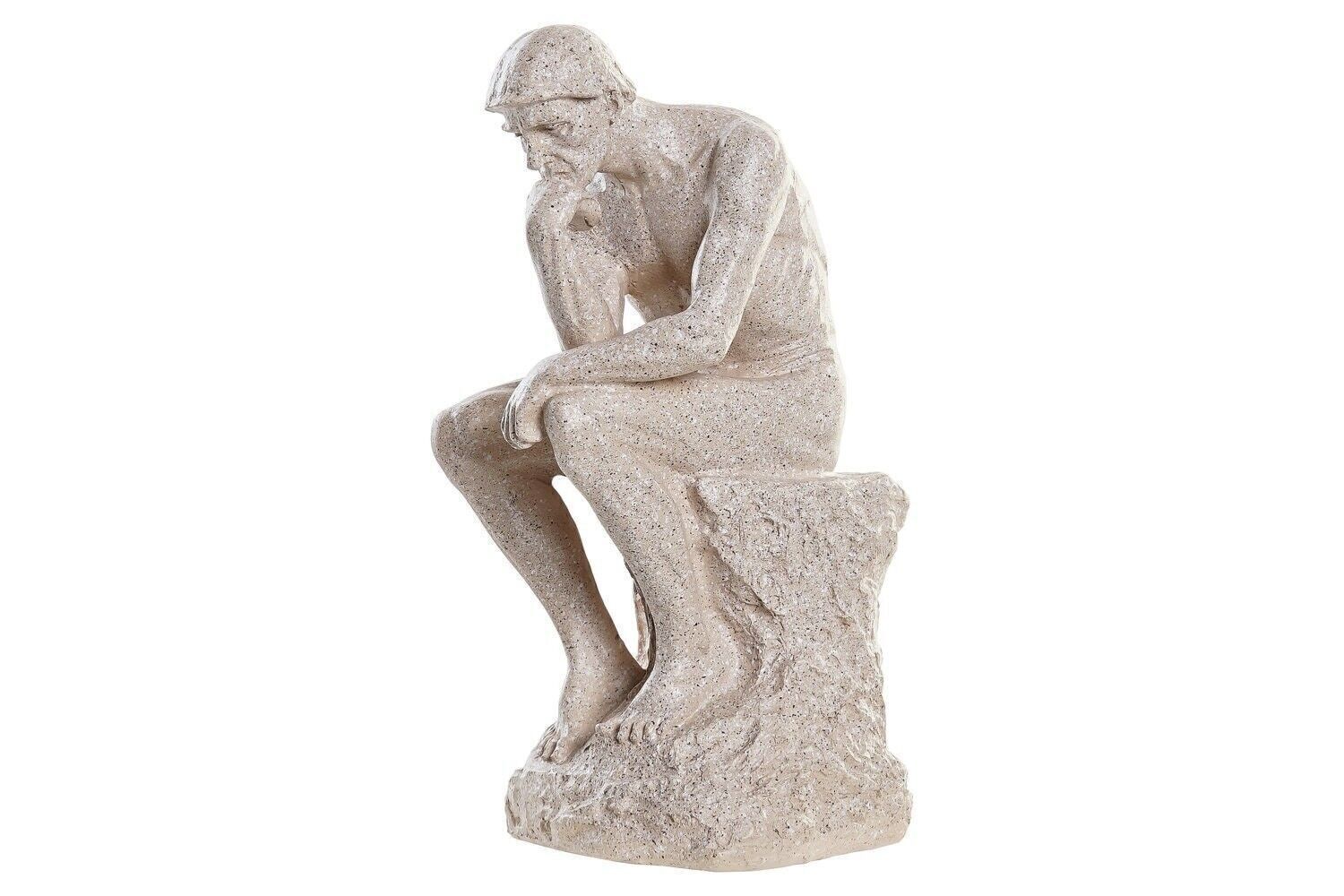 RESIN FIGURE 12X11X25 BEIGE MAN FD195718