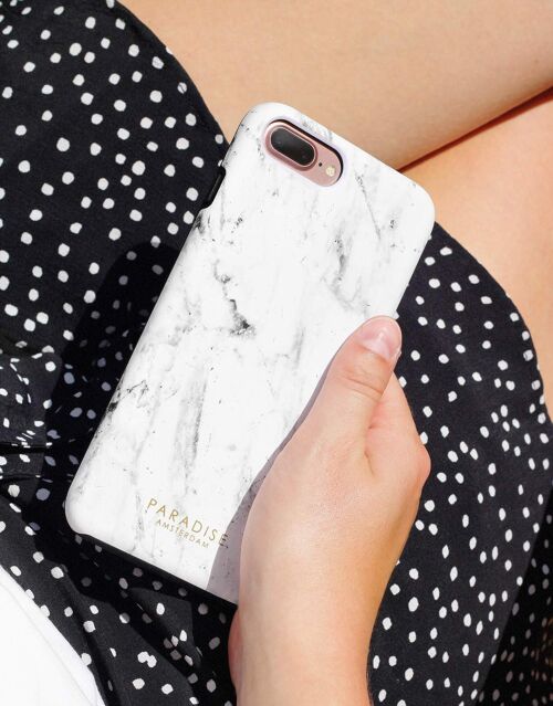 Gritty Marble phone case - iPhone 7 / 8 / SE (2020) (MATTE)
