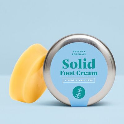 Solid foot cream - Organic cosmetics - plastic-free