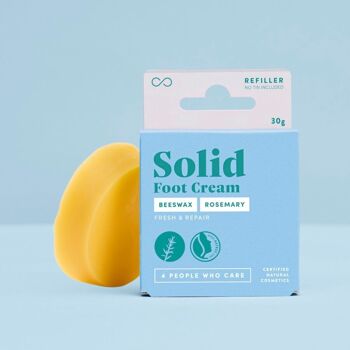 Crème pieds solide - Cosmétique bio - sans plastique 8