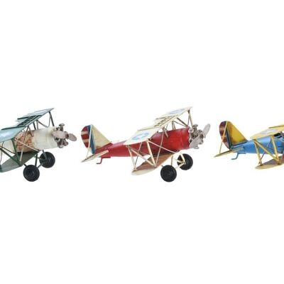 DÉCORATION VÉHICULE MÉTAL 16X15,5X7 PLANE 3 SUD MO197108