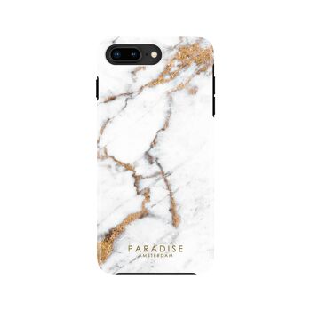 Coque de portable Marbre Or - iPhone 7 Plus / 8 Plus (MAT) 2