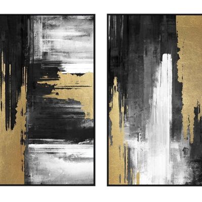 PICTURE PS CANVAS 100X4X140 ABSTRACT 2 ASSORTMENTS. CU207741
