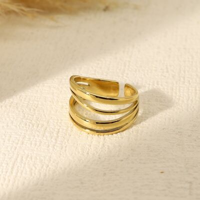 Ring mit mehreren goldenen Ringen