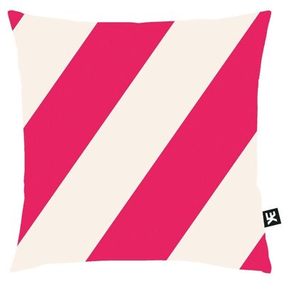 Housse de coussin MIRA MAGENTA| 50x50 | velours doux