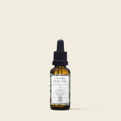 Mandarin & Yuzu* Organic Massage Oil - Resale - 30 ml