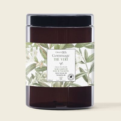 Scrub allo Zucchero al Tè Verde - Cabina 1 Kg