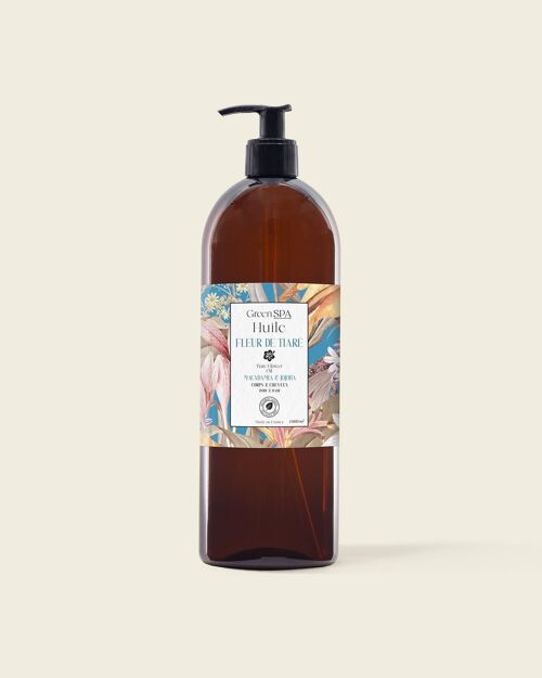 Huile de Massage Fleur de Tiaré - Cabine 1 L