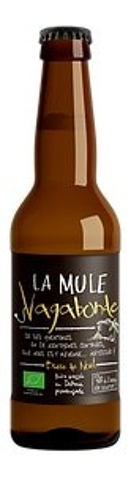 Bière Blanche noire Bio La Mule Vagabonde