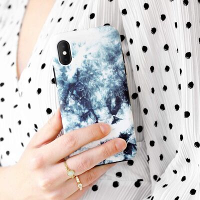 Custodia per telefono Caribbean Tie-Dye - iPhone X / Xs (MATTE)