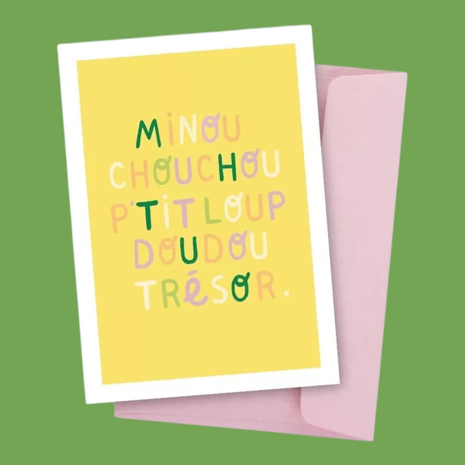 Kleiner Wolf Postkarte