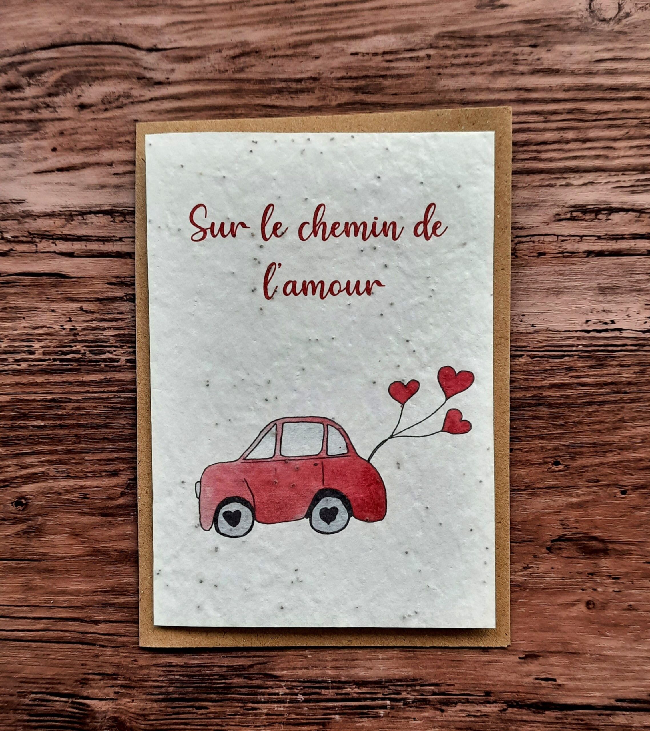 Pflanzkarte – Auf dem Weg zur Liebe