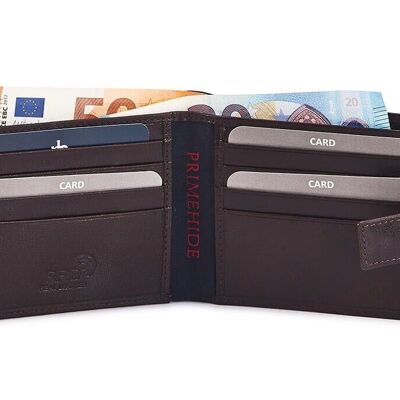 Ricco RFID Bifold Card Leather Wallet - 5401