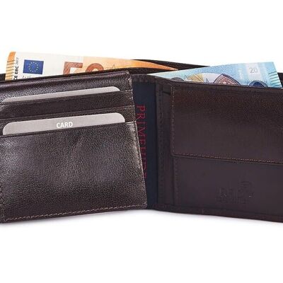 Ricco RFID Trifold Leather Wallet - 5402
