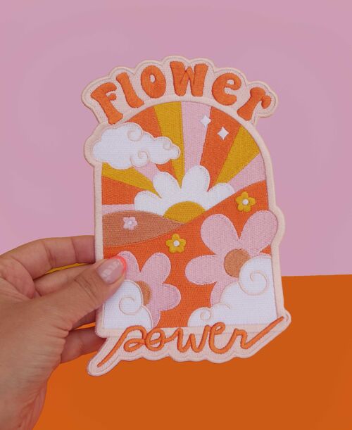 Patch Thermocollant Flower power XL