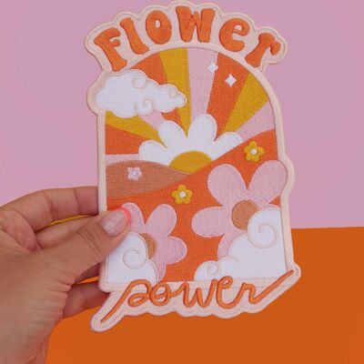 Patch Thermocollant Flower power XL