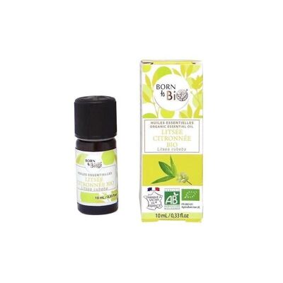 Lemon Litsea Essential Oil - Certified Organic